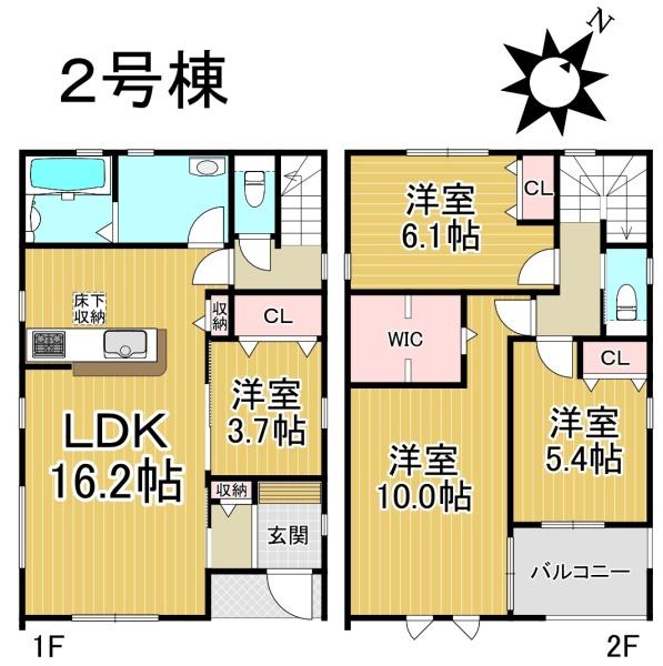 蟹江町富吉駅北2号棟