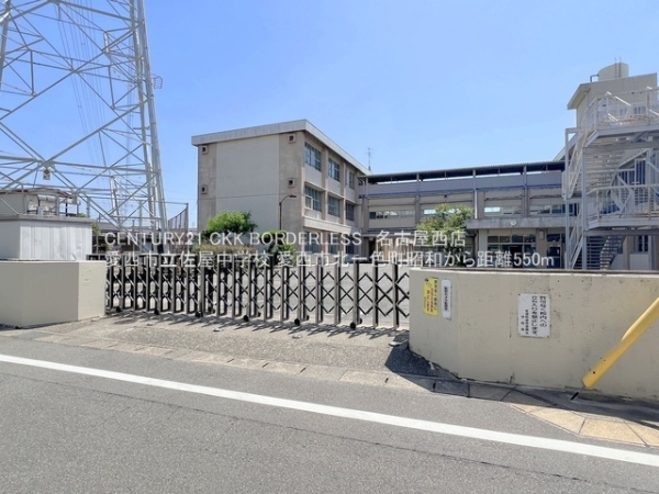 愛西市北一色町昭和1号棟(愛西市立佐屋中学校)
