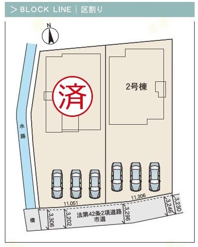 津島市神尾町01期　全2棟　2号棟平屋