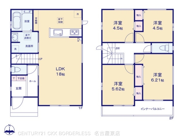北名古屋市宇福寺5期A号棟