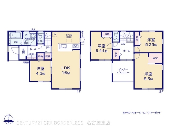 犬山市五郎丸鷺寺1号棟
