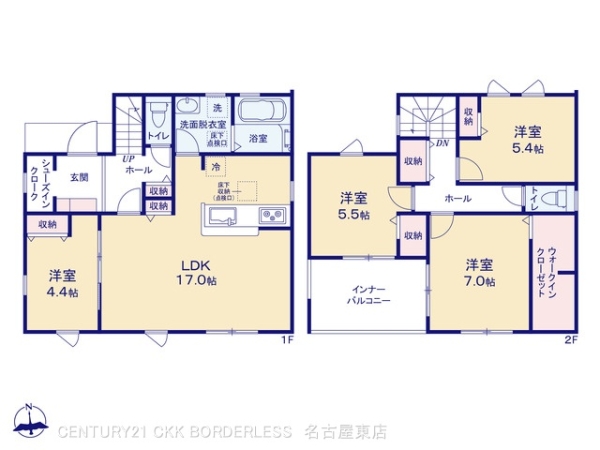 尾張旭市東印場町1号棟