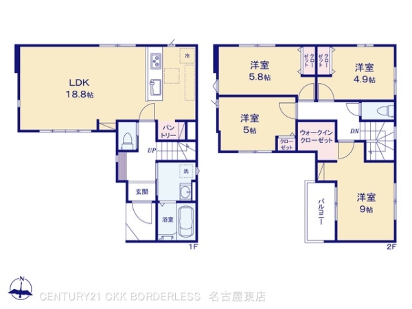 北区西味鋺3期1号棟