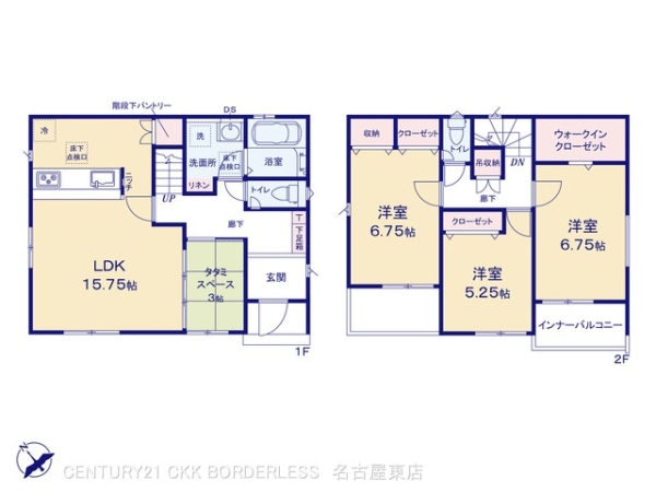 清須市中河原の新築一戸建