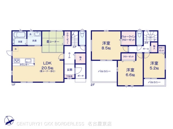 江南市今市場町秋津の新築一戸建