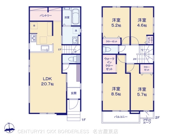 名古屋市千種区下方町１丁目の新築一戸建