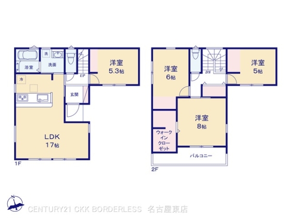小牧市中央３丁目の新築一戸建