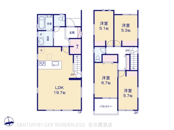 小牧市小牧２丁目の新築一戸建