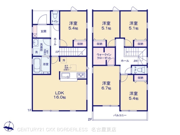 春日井市熊野桜佐区画整理2号棟