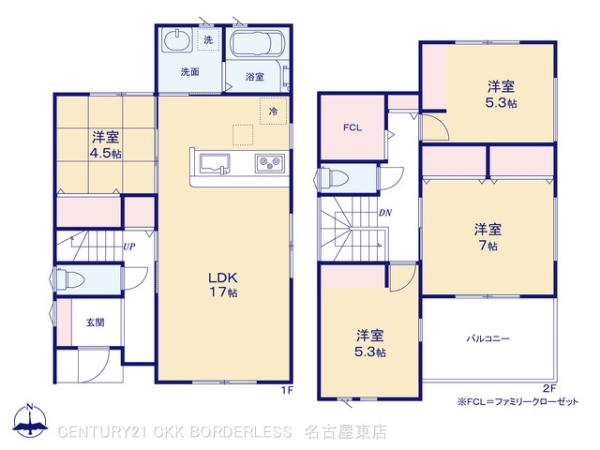 犬山市大字塔野地字南ノ切の新築一戸建