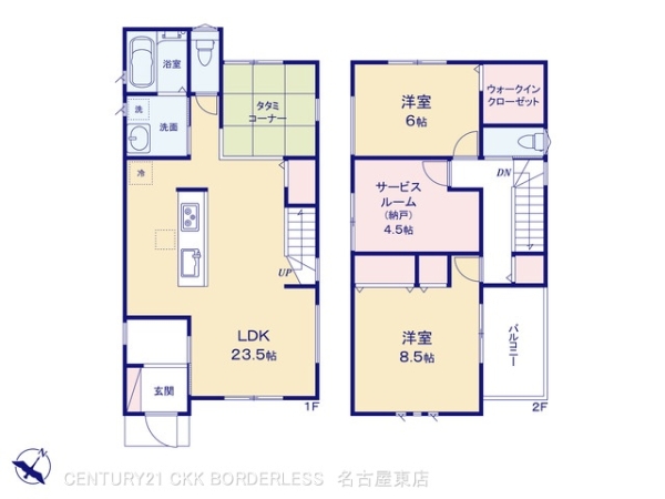 春日井市高森台７丁目の新築一戸建