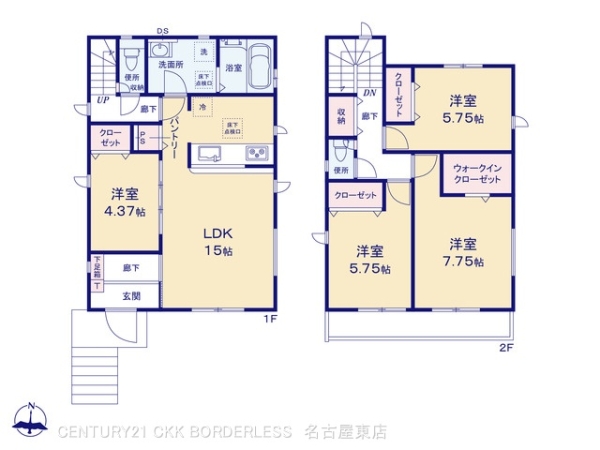 名古屋市守山区桔梗平３丁目の新築一戸建