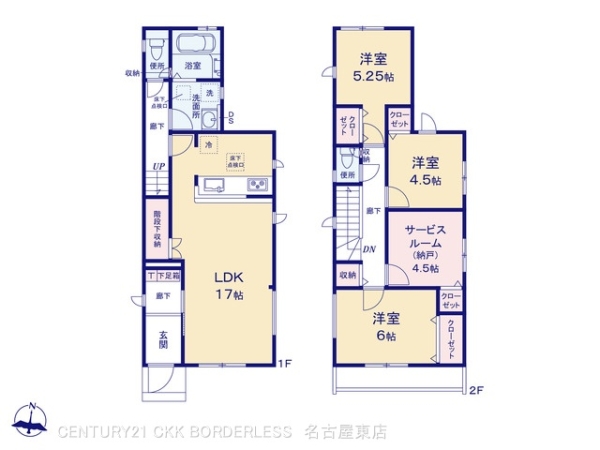 名古屋市守山区森孝２丁目の新築一戸建