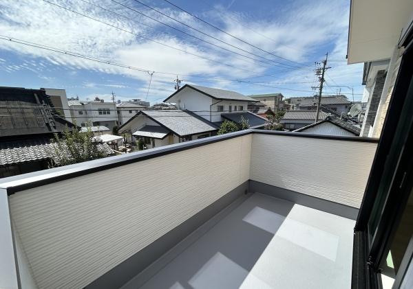 北区光音寺町1期2号棟(バルコニー)