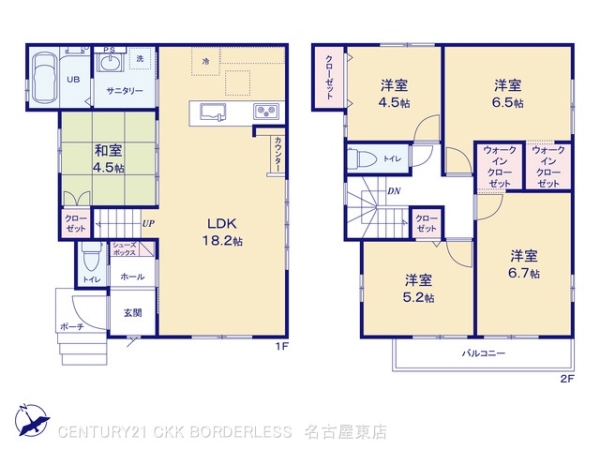 春日井市白山町６丁目の新築一戸建