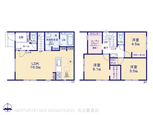 北名古屋六ツ師町田24ー1期2号棟