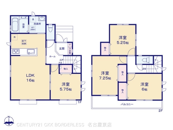 北名古屋市高田寺12期A号棟