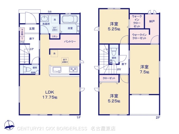 北名古屋市鹿田神明附の新築一戸建