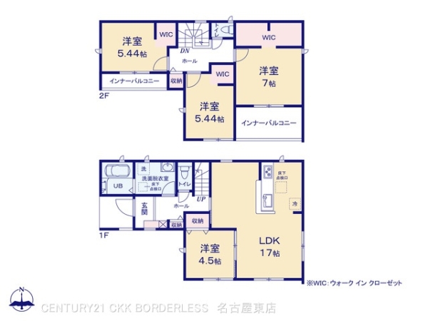 北名古屋市六ツ師山の神の新築一戸建