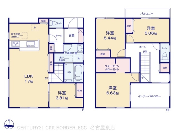 尾張旭市新居町今池下の新築一戸建