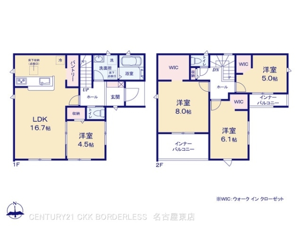 岩倉市八剱町郷の新築一戸建