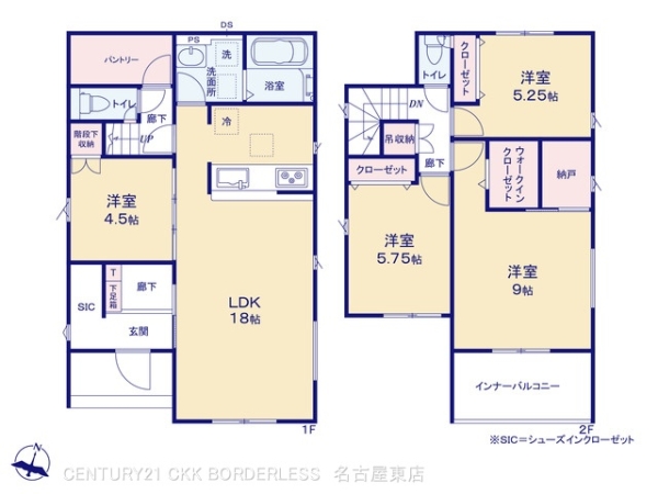 瀬戸市品野町5期4棟2号棟