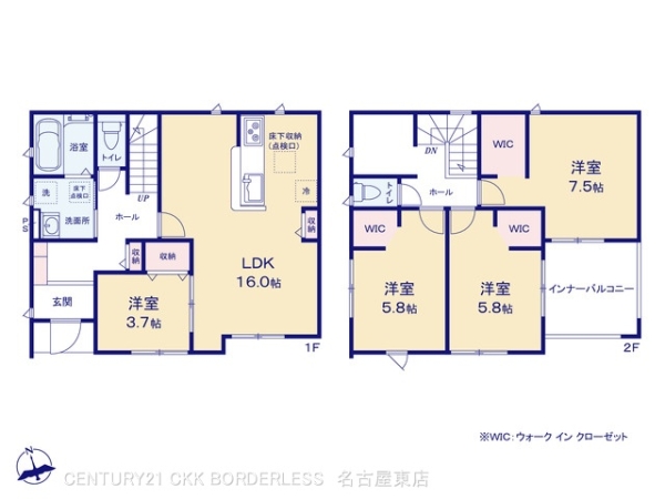 春日井市神屋町の新築一戸建