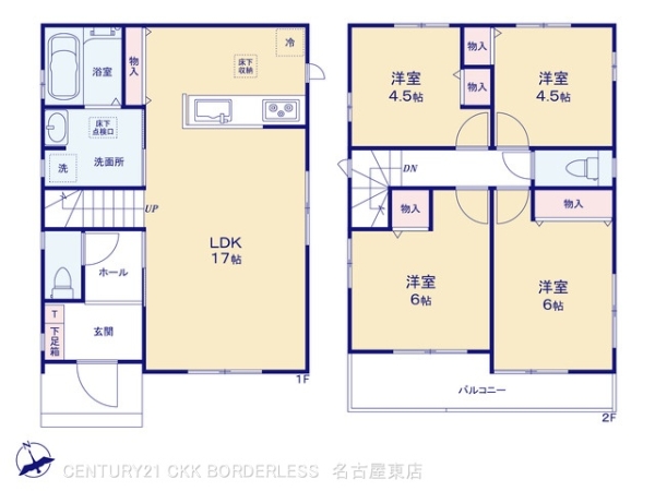 小牧市藤島２丁目の新築一戸建