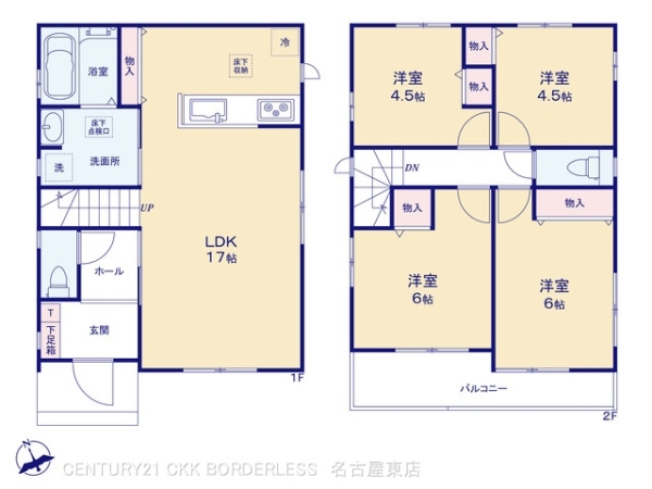 小牧市藤島２丁目の新築一戸建