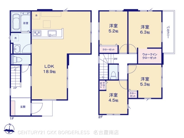 名古屋市瑞穂区下坂町２丁目の新築一戸建