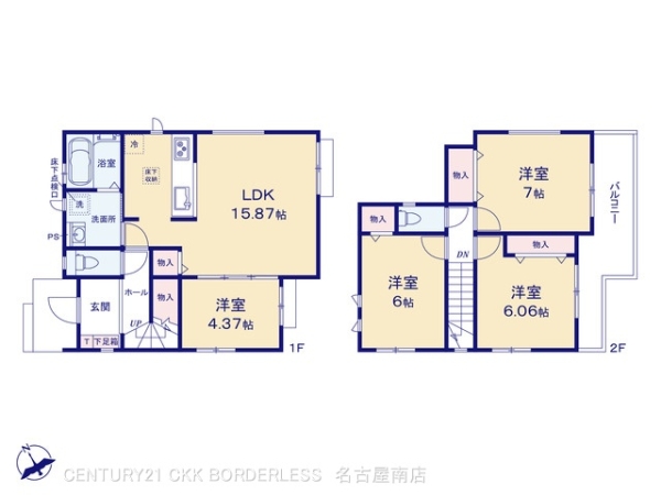 名古屋市天白区土原３丁目の新築一戸建