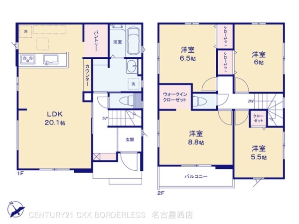 みよし市莇生町1期1号棟
