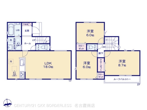 豊明市大久伝町南の新築一戸建