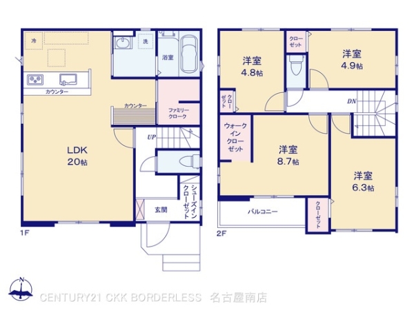 名古屋市瑞穂区上坂町２丁目の新築一戸建