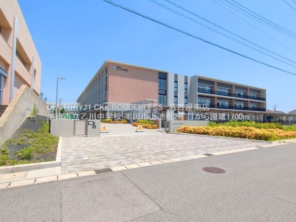 半田市上池町2丁目の新築一戸建(半田市立乙川中学校)