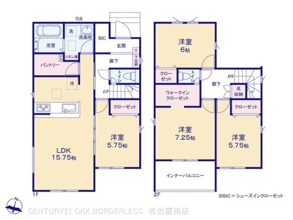 安城市姫小川町姫西二丁目の新築一戸建