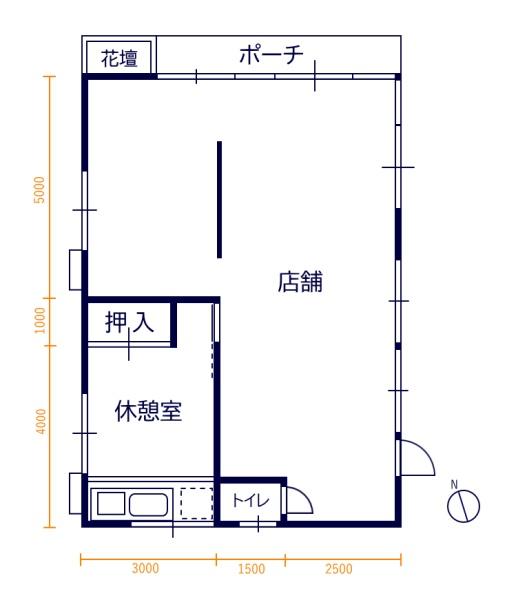 一色町赤羽東乾地　土地付中古店舗