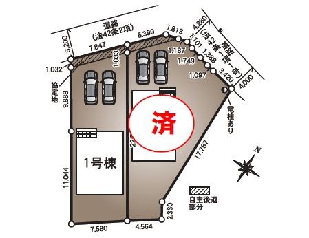 西尾市一色町野田第2　1号棟