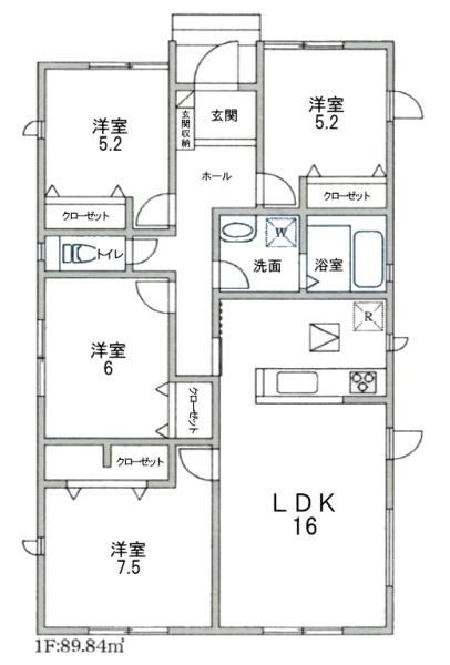 西尾市一色町千間24-1期　1号棟