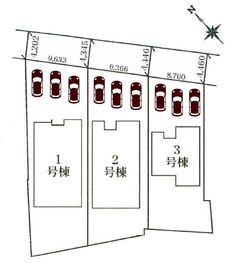西尾市一色町千間24-1期　1号棟