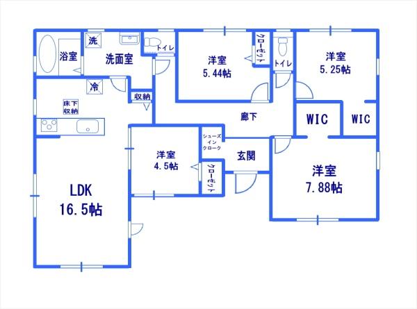 西尾市一色町松木島中切第3　2号棟