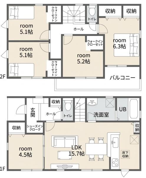 西尾市巨海町北浜田第21号棟