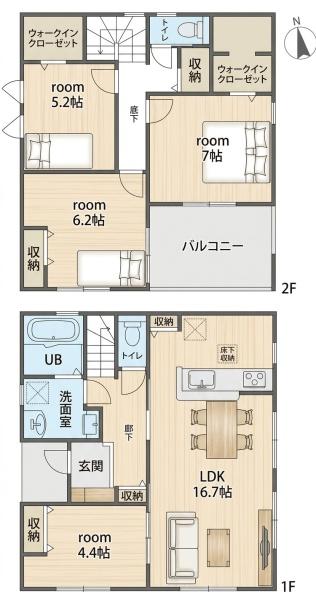 西尾市巨海町北浜田第24号棟