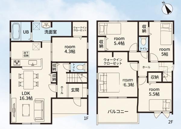 西尾第82米津町　1号棟