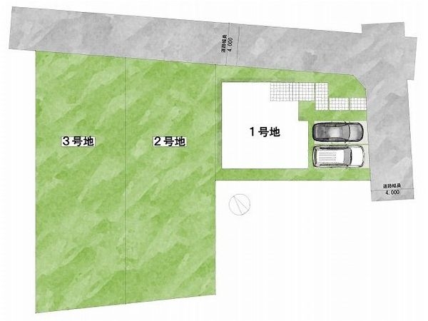 姫路市飾磨区阿成渡場　建築条件付き土地　全３区画　１号地