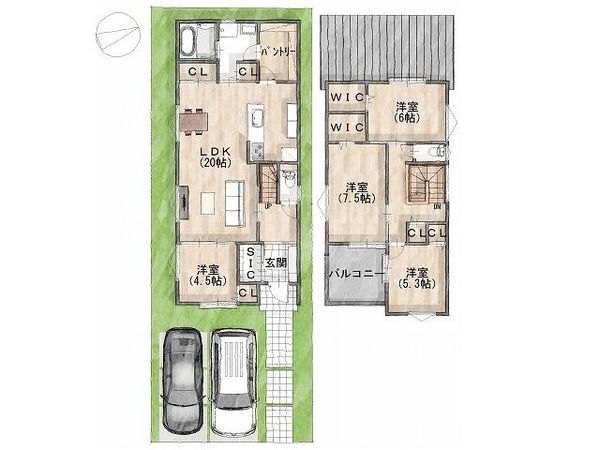 姫路市広畑区長町２丁目　新築一戸建て　全1区画
