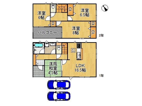 姫路市野里堀留町　新築一戸建て　第１　４号棟