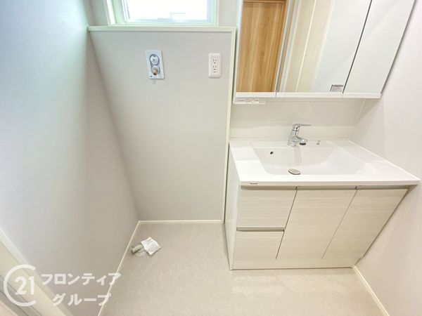 姫路市花田町小川 新築一戸建て 1号棟(洗面台・洗面所)