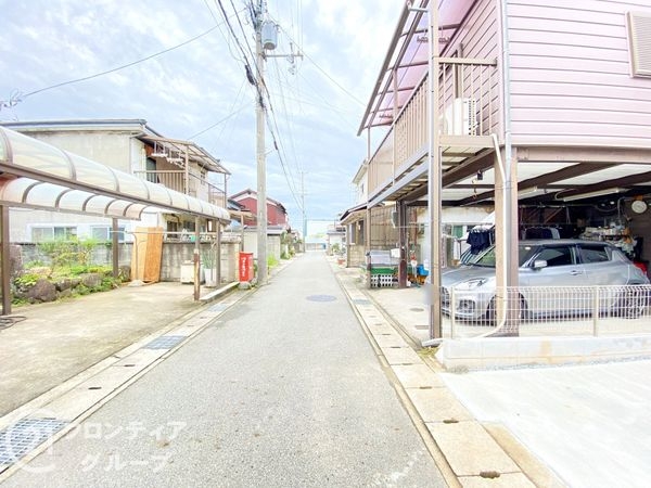 姫路市飾磨区今在家 新築一戸建て 1期 全1区画(前面道路含む現地写真)