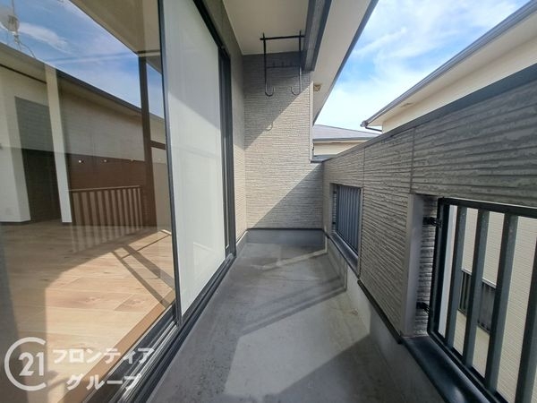 姫路市飾磨区阿成中垣内の中古一戸建て(バルコニー)